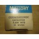 Mallory CGS562U025R3C Capacitor