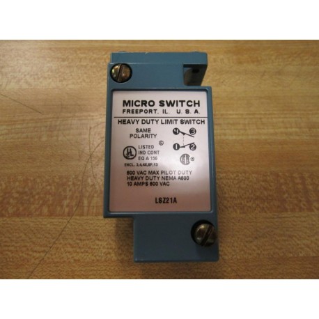 Micro Switch LSZ21A Honeywell Limit Switch - New No Box