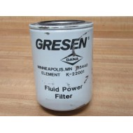 Gresen K-22001 Filter K22001 Scratched - New No Box