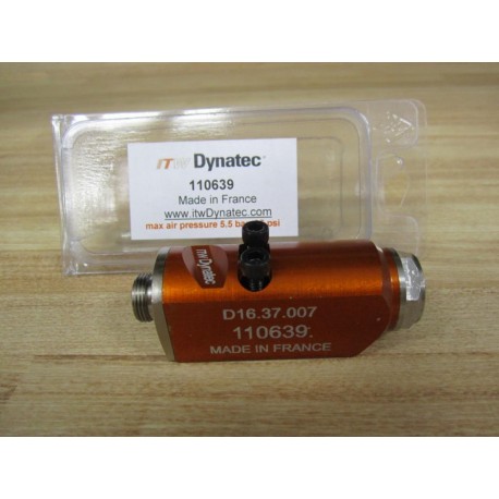 ITW Dynatec 110639 Glue Applicator Module D16.37.007  5.5 BAR, 85 PSI