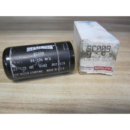 Gemline SC009 Starter Capacitor