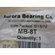 Aurora Bearing MB-8T Rod End