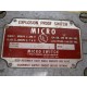 Micro Switch EX-AR Honeywell Explosion Proof Switch - Used