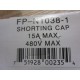 FP FP-N1038-1 Shorting Cap FP10381