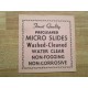 KRM 153001 Micro Slides (Pack of 74)