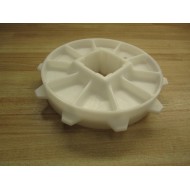 Intralox 6.4 PD Plastic Sprocket 10 Teeth Color: White - New No Box