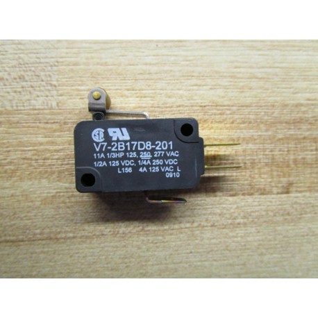 Micro Switch V7-2B17D8-201 Honeywell Switch - New No Box