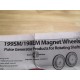 Electro-Sensors 199SM198EM Magnet Wheel 1.125" - New No Box