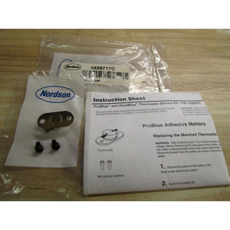 Nordson 1029717C Thermostat Service Kit - Mara Industrial