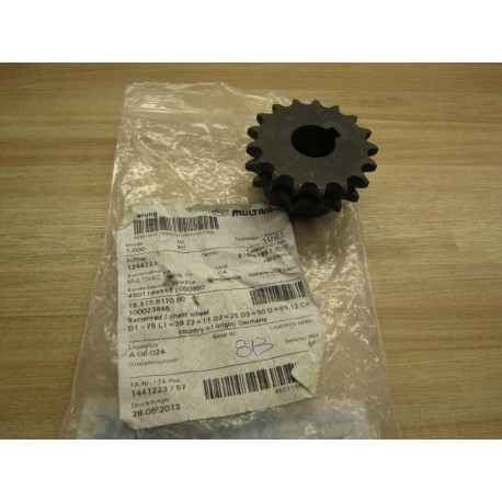 Multivac 19.515.6170.00 Sprocket