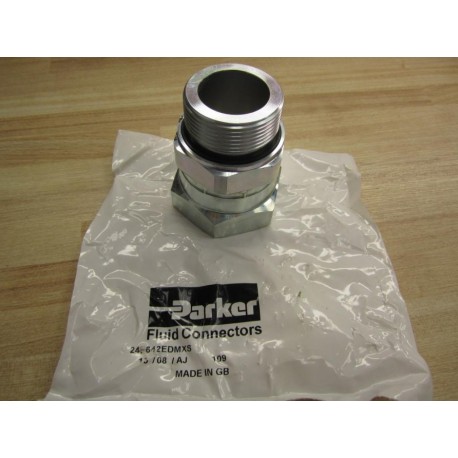 Parker 24F642EDMXS 37°Flare, Tube x BSPP Fitting