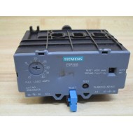 Siemens 958LEB3SA Overload Relay Missing Terminals - Used