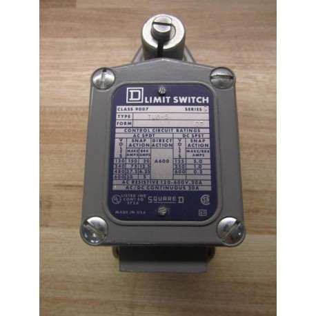 Square D 9007 TUB 5 Limit Switch 9007TUB5 Ser C - New No Box