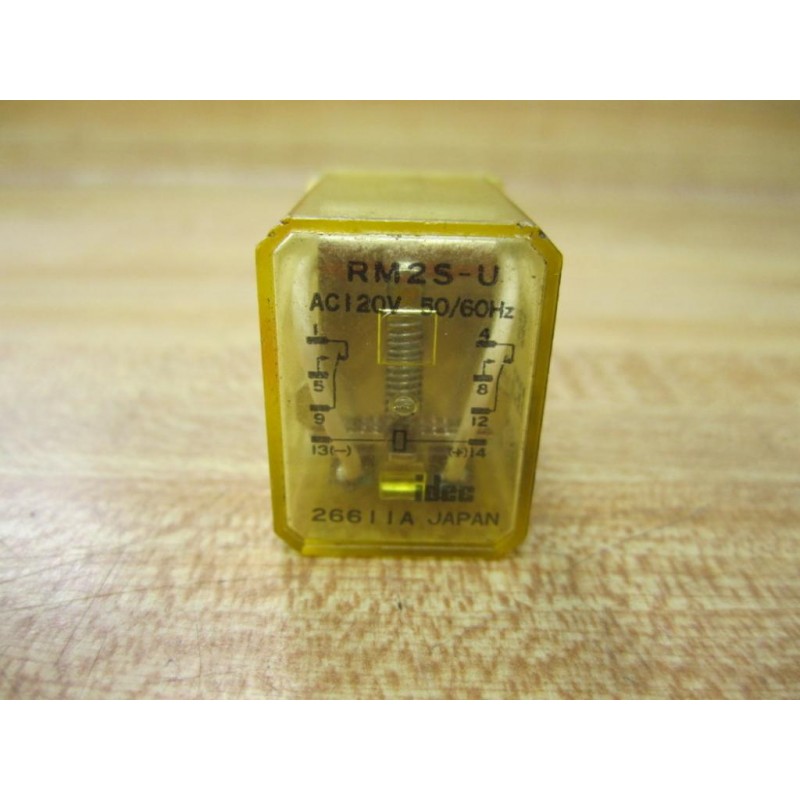 Idec RM2S-U AC120V Relay - Used - Mara Industrial