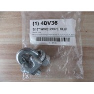 Grainger 4DV36 Wire Rope Clip 516" (Pack of 2)