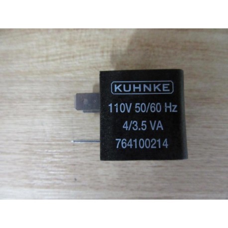 Kuhnke 764100214 Coil 110V 5060Hz 43.5 VA - New No Box
