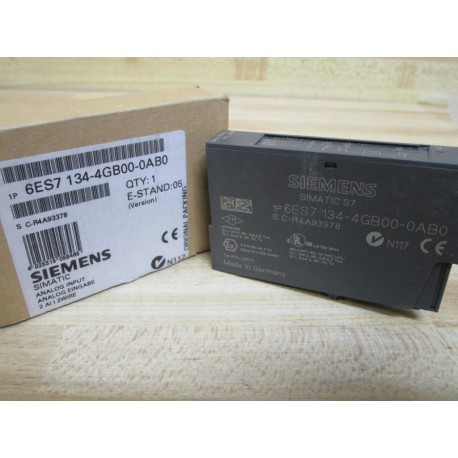 Siemens 6ES7 134-4GB00-0AB0 6ES71344GB000AB0 Module Simatic S7