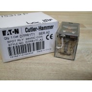 Cutler Hammer D7PR1T1A2 Eaton D7PR1T1-A2 SPDT Relay