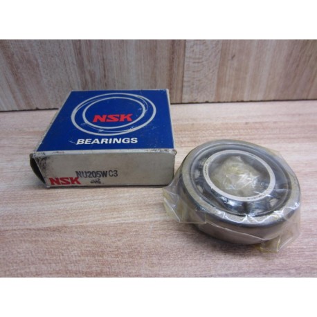 NSK NU205C3 Bearing