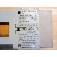 Allen Bradley 100-C43ZJ00 Contactor 100C43ZJ00 Series A - Used