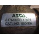 Asco 8600B6 Strainer 1 NPT - New No Box