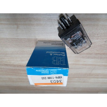 Potter & Brumfield KRPA-11AN-240 Relay KRPA11AN240