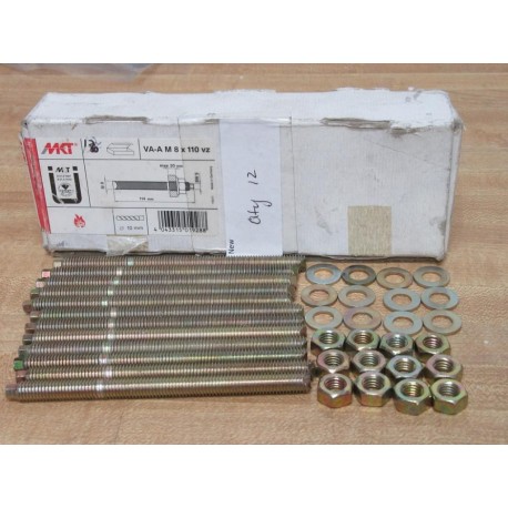 MKT VA-A M 8 X 110 VZ Anchors VAAM8X110VZ (Pack of 12)