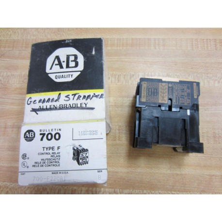 Allen Bradley 700-F220A1 Control Relay 700F220A1 Series B