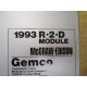 Gemco 1993-B1N-125-12-X-OC-X-5 Module 1993-B1N-125-12-X-0C-X-5 - Used