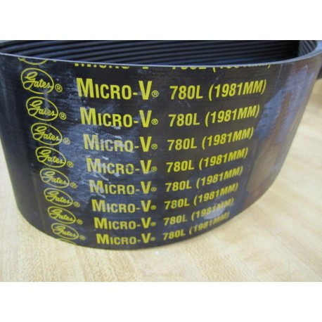 Gates 780L Micro-V Belt (1981MM) - New No Box