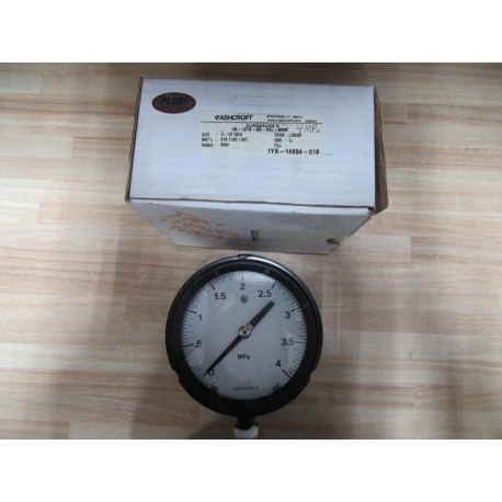 Ashcroft 45-1279-SS-04L-600 Pressure Gauge 4512798804L600