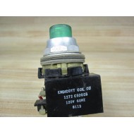 Westinghouse PB1T1L Push Button With Transformer: 1272C50G03 Green - Used