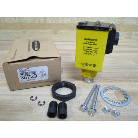 Banner Q45BB6FQ Sensor 36729