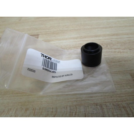 Thorlabs SM05L05 Lens Tube 0.5" Without Ring