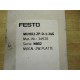 Festo MUHX2-ZP-D-1-24G Solenoid Block Manifold 16968