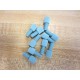 Upchurch Scientific P-306X Flangeless Nut 18" Blue (Pack of 10)