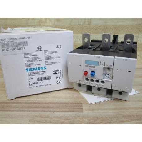 Siemens 3UA60013J Overload Relay