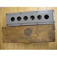 Allen Bradley 800T-6TZ Enclosure 800T6TZ 6 Position Series M