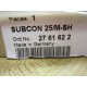 Phoenix Contact 25M-SH 25MSH Subcon 25 Connector