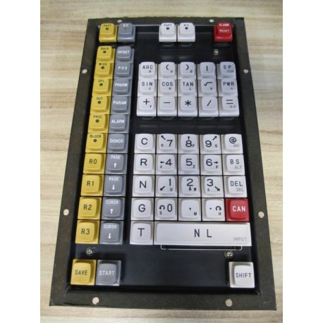 Fanuc A20B-1000-0540 Keyboard A20B-1000-054001A - Used