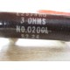 Ohmite L25J3R0 Resistor 3 Ohms