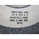 National Abrasive MA46K11V6WC MA46-K11-V6WC - New No Box