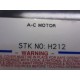 General Electric 5KH33FN77H AC Motor H212 - New No Box