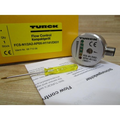 Turck FCSN12A2AP8XH1141D031 Sensor FCSN12A2AP8XH1141D031 M6871006