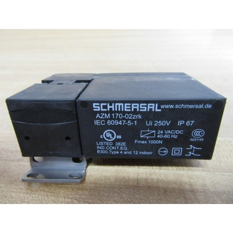 Schmersal AZM 170-02ZRK Safety Switch AZM17002ZRK - Used