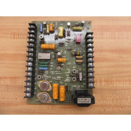 Bomac 12M2-34-00 Circuit Board IIS02-00034-00 - Used