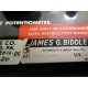 James G. Biddle 72-310-02 Millivolt Potentiometer - Used