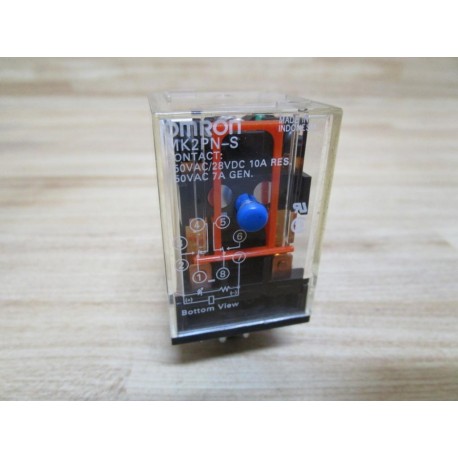 Omron MK2PN-S Relay MK2PNS Blue - New No Box