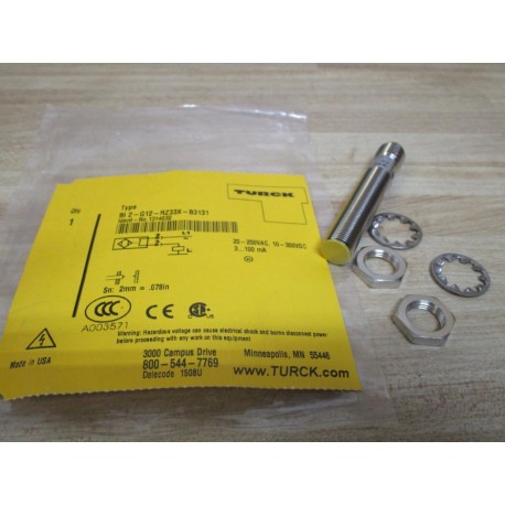 Turck BI2-G12-RZ33X-B3131 Sensor 1314032