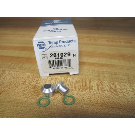 Napa Temp Products 201029 Pair of AC Fitting  Adapters 16746